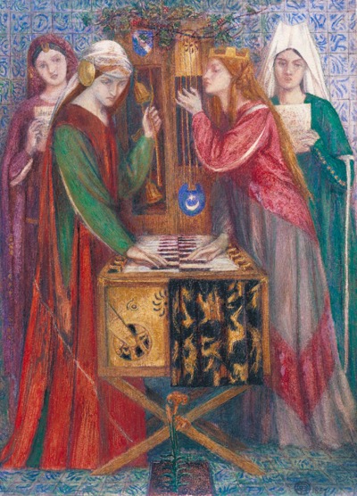 The Blue Closet Dante Gabriel Rossetti